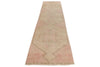 3x13 Pink and Green Turkish Tribal Runner