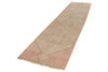 3x13 Pink and Green Turkish Tribal Runner