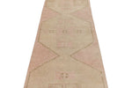 3x13 Pink and Green Turkish Tribal Runner