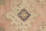 3x12 Pink and Navy Turkish Tribal Runner