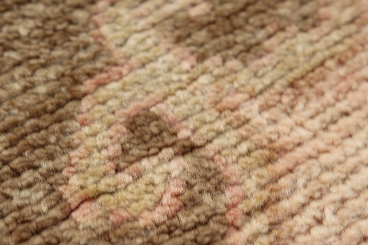 3x12 Pink and Navy Turkish Tribal Runner