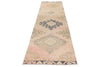 3x12 Pink and Navy Turkish Tribal Runner