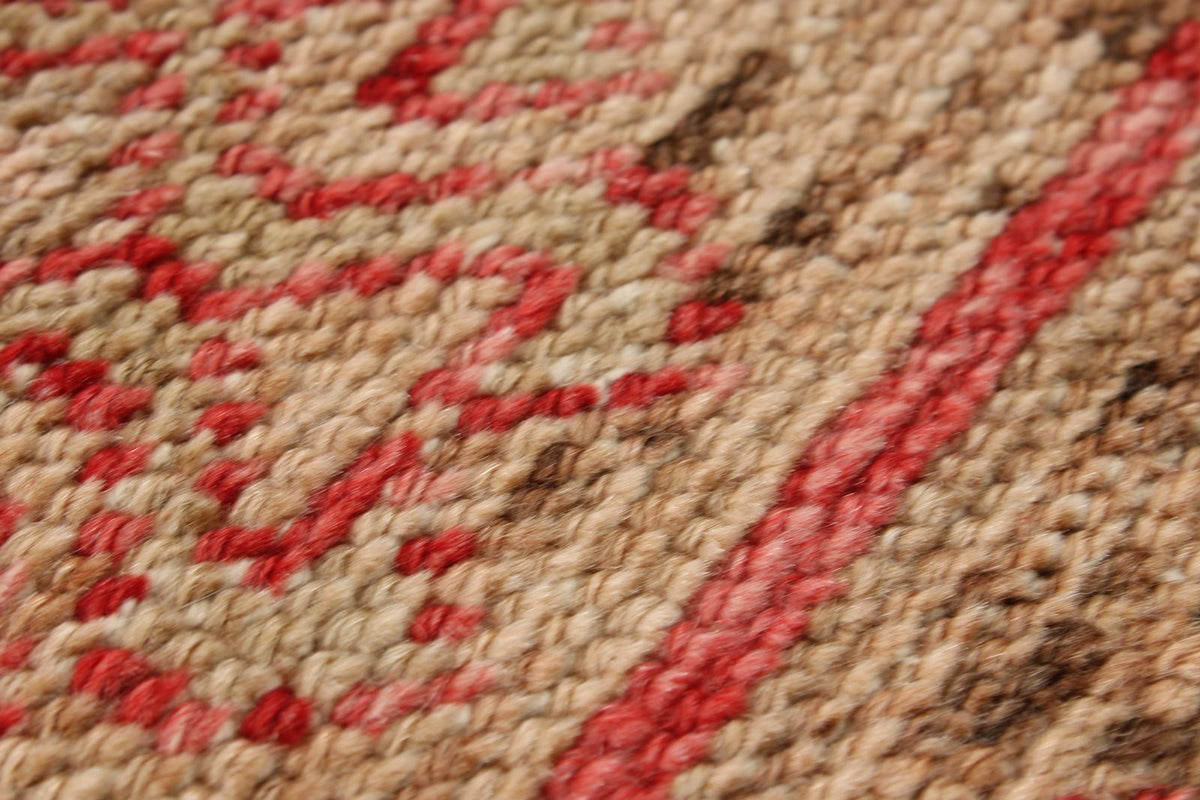 3x10 Green and Pink Turkish Tribal Runner