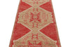 3x10 Green and Pink Turkish Tribal Runner