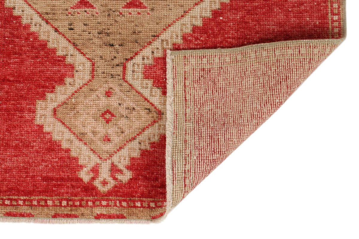 3x10 Green and Pink Turkish Tribal Runner