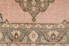 3x13 Brown and Pink Turkish Tribal Runner