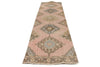 3x13 Brown and Pink Turkish Tribal Runner