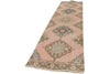 3x13 Brown and Pink Turkish Tribal Runner