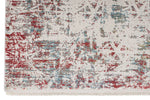 7x10 Red and Blue Turkish Antep Rug