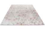 7x10 Red and Blue Turkish Antep Rug