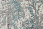3x10 Gray and Blue Turkish Antep Runner