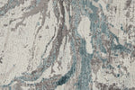 3x10 Gray and Blue Turkish Antep Runner