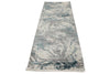 3x10 Gray and Blue Turkish Antep Runner