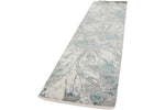 3x10 Gray and Blue Turkish Antep Runner