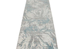 3x10 Gray and Blue Turkish Antep Runner