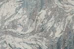 3x10 Gray and Blue Turkish Antep Runner