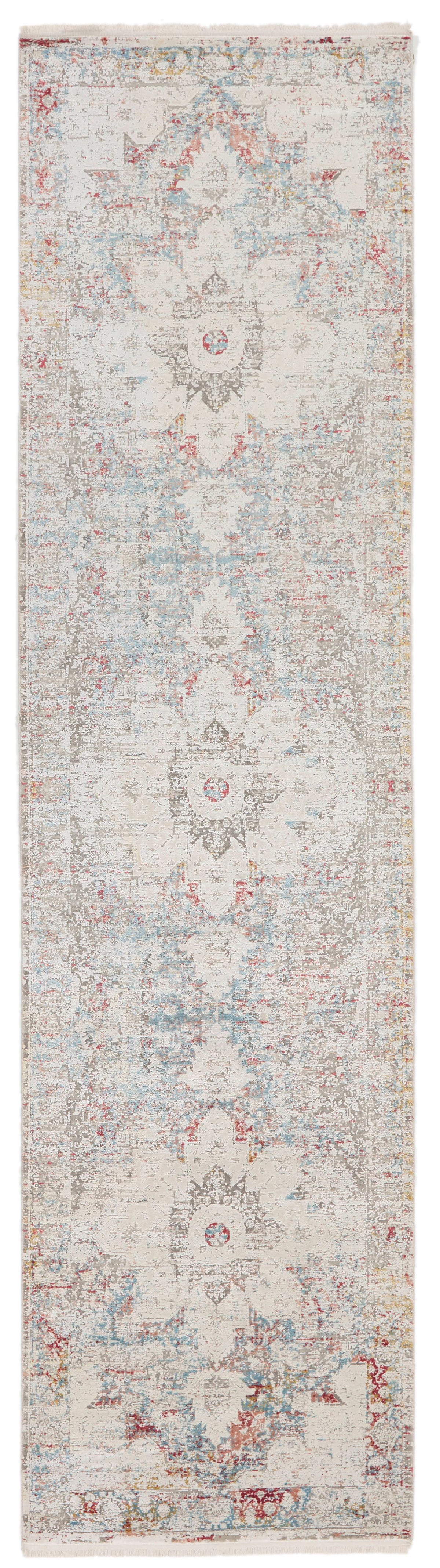 3x10 Red and Blue Turkish Antep Runner