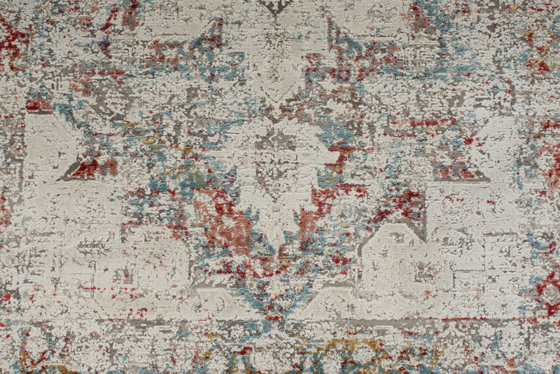 3x10 Red and Blue Turkish Antep Runner