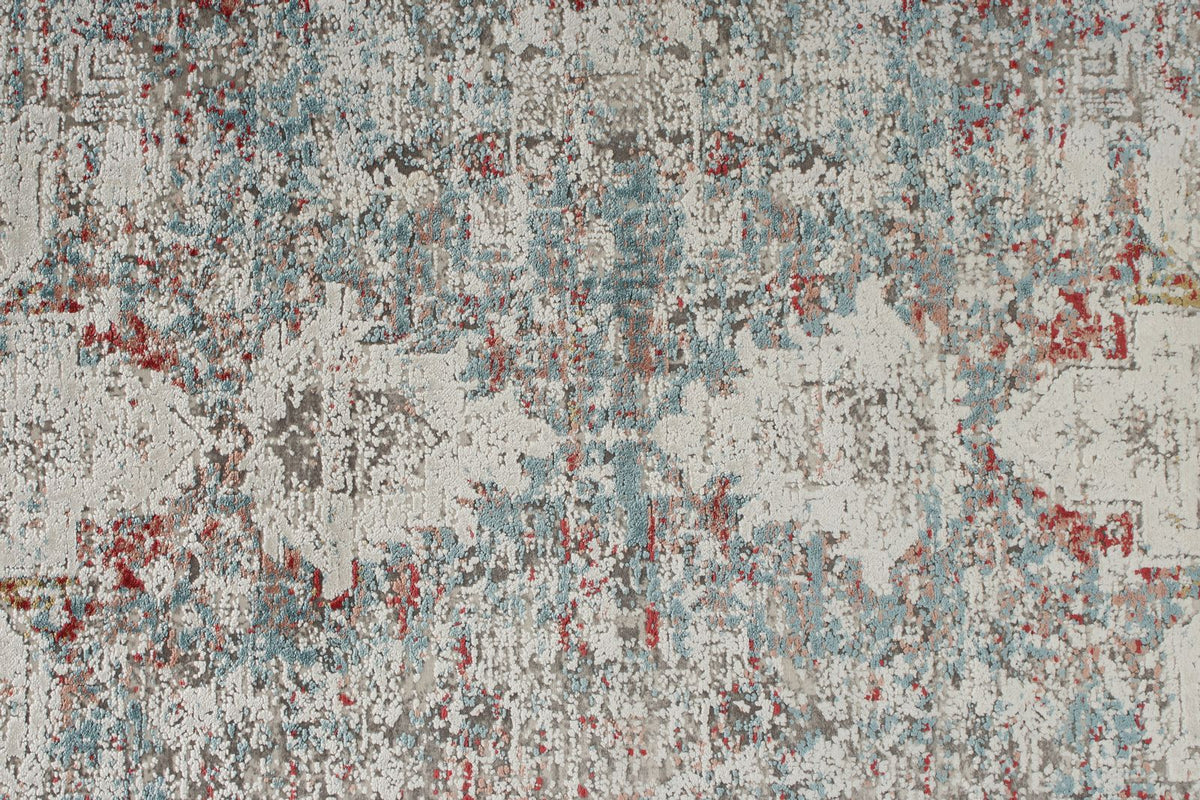 3x10 Red and Blue Turkish Antep Runner