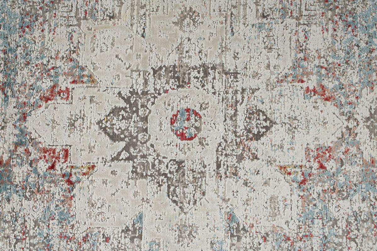 3x10 Red and Blue Turkish Antep Runner
