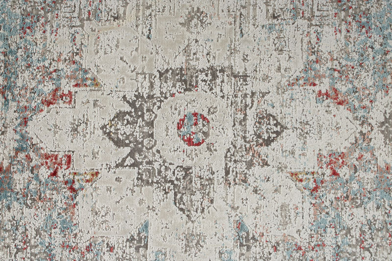 3x10 Red and Blue Turkish Antep Runner
