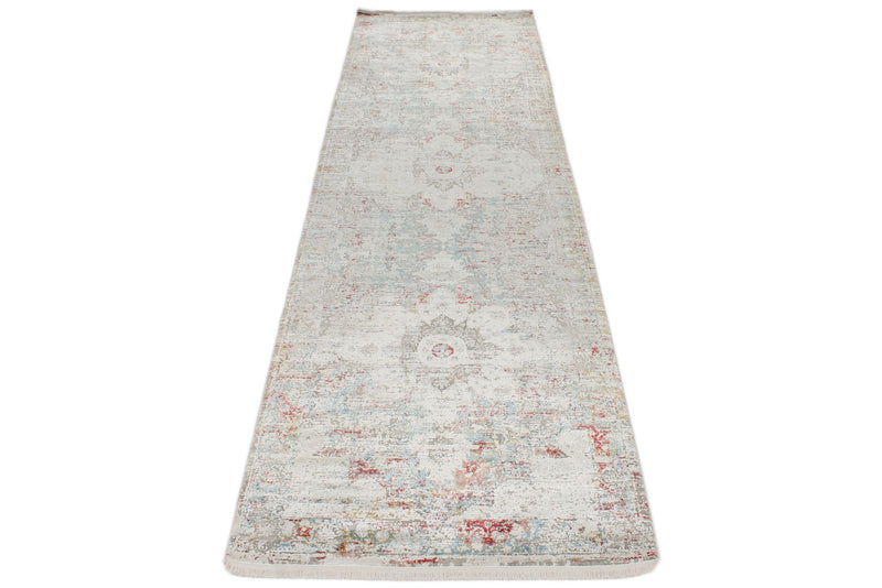 3x10 Red and Blue Turkish Antep Runner