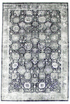 5x8 Black and Gray Turkish Antep Rug