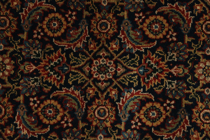 2x12 Navy and Red Traditional Runner