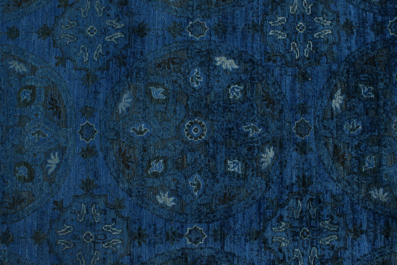 9x12 Navy Anatolian Traditional Rug