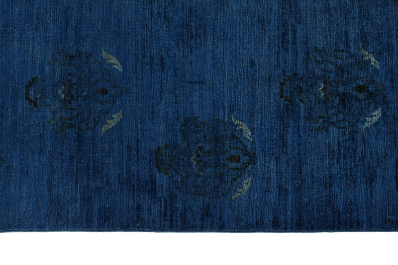 9x12 Navy Anatolian Traditional Rug