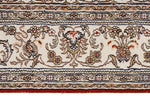 5x8 Red and White Turkish Antep Rug