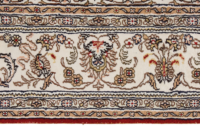 5x8 Red and White Turkish Antep Rug