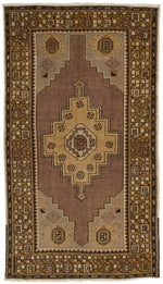 4x7 Multicolor Turkish Tribal Rug