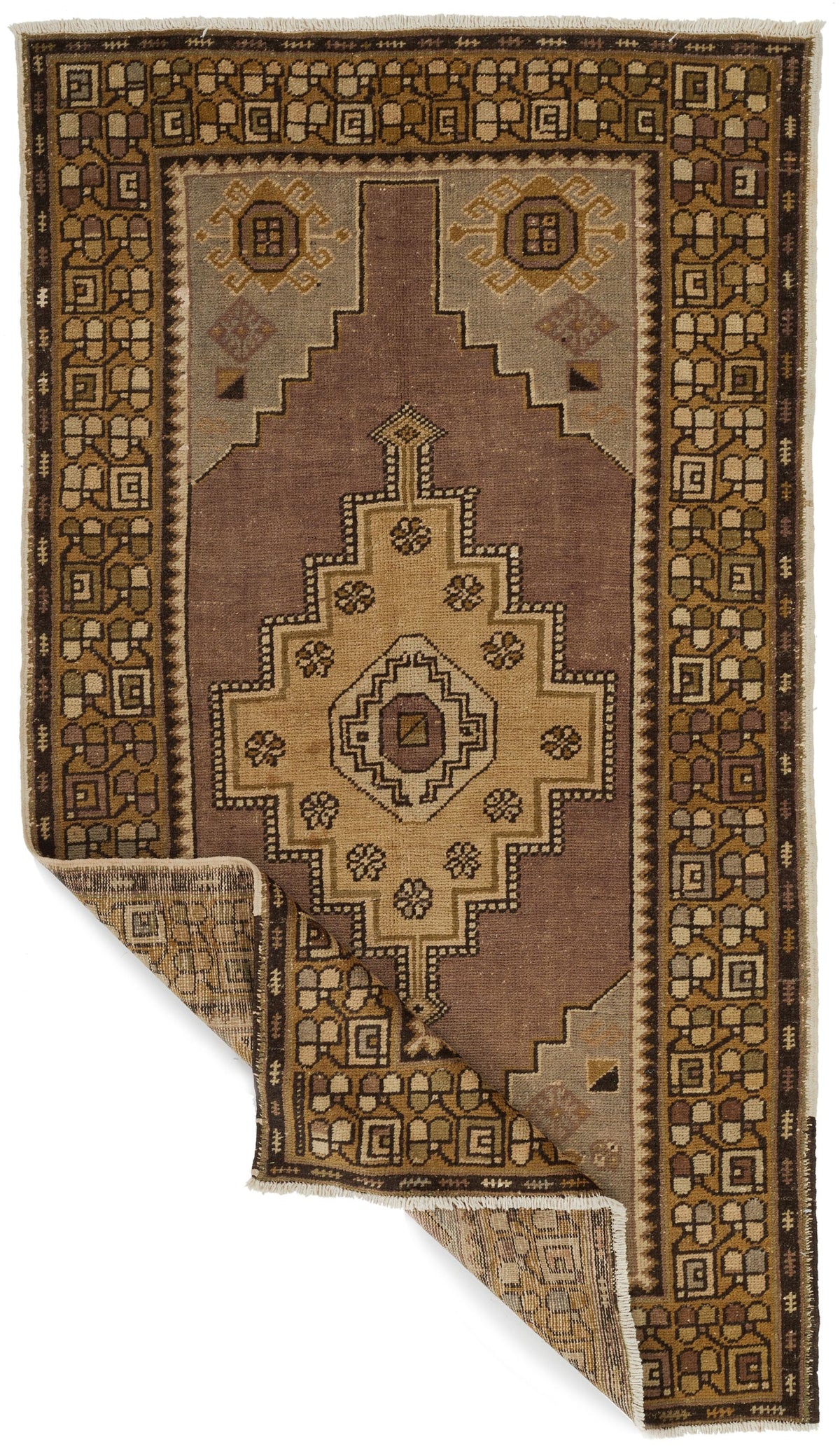 4x7 Multicolor Turkish Tribal Rug