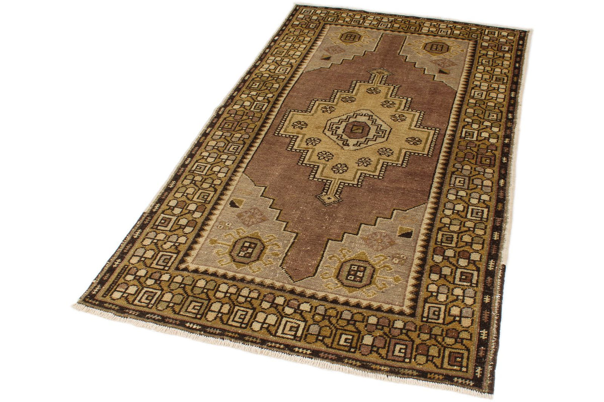4x7 Multicolor Turkish Tribal Rug