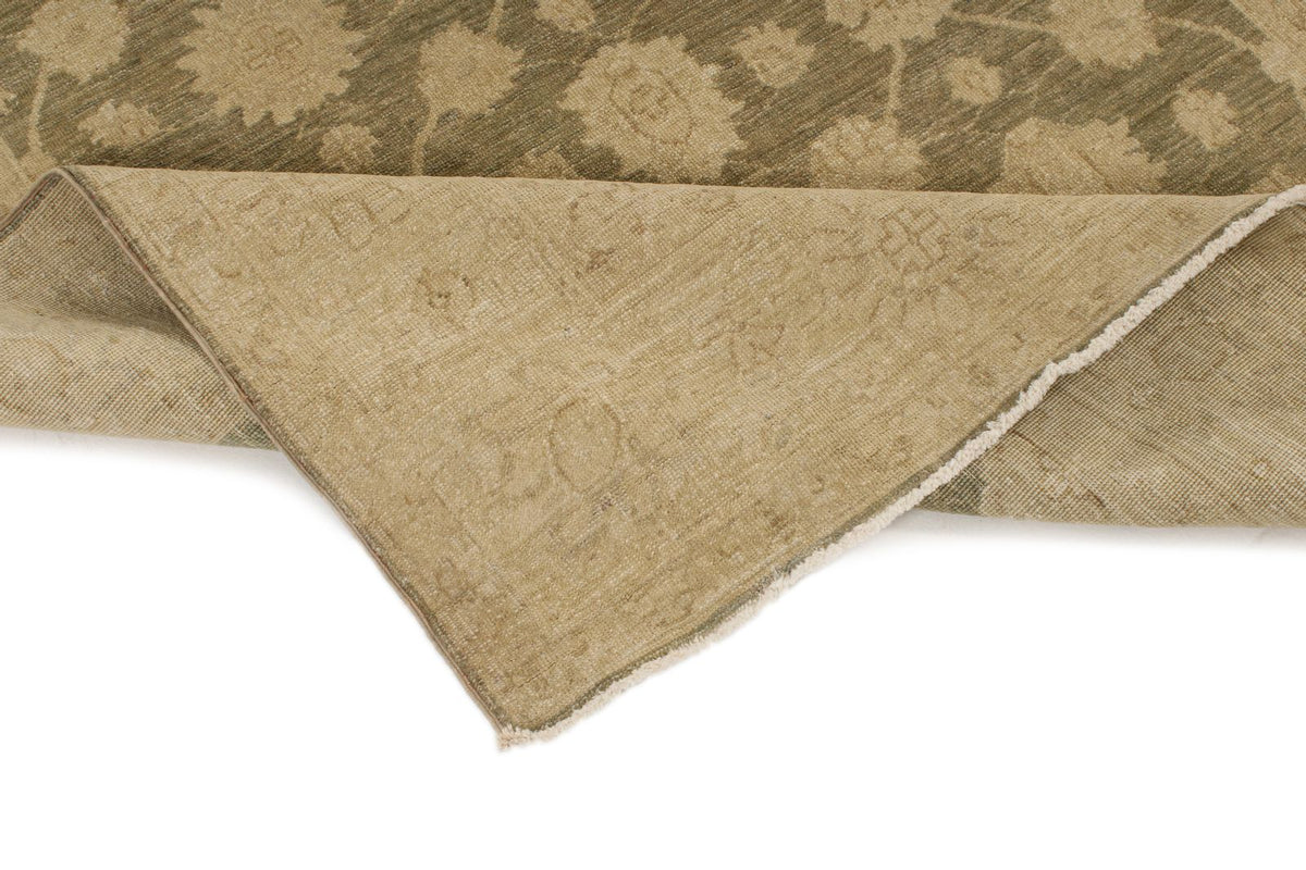 5x14 Gray and Ivory Persian Runner