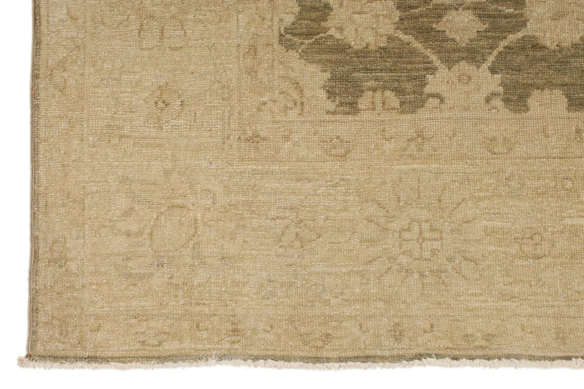 5x14 Gray and Ivory Persian Runner