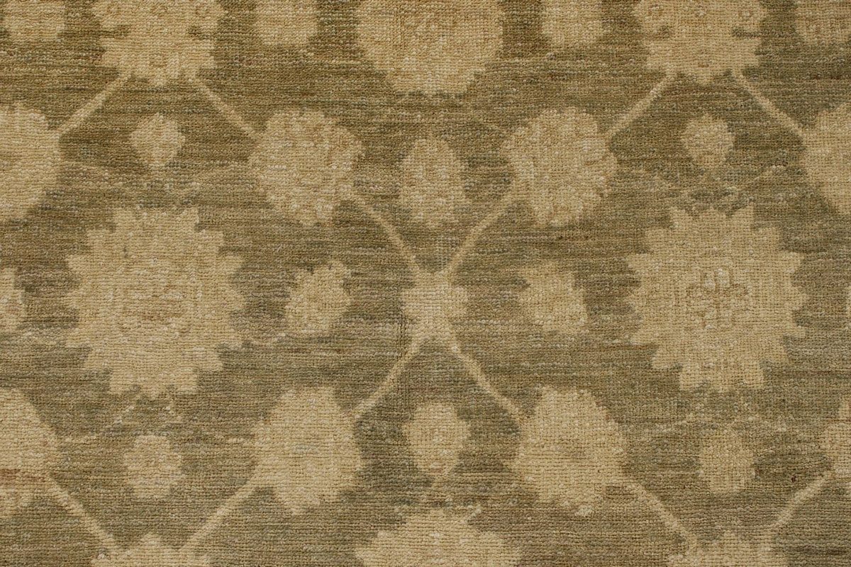 5x14 Gray and Ivory Persian Runner