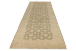 5x14 Gray and Ivory Persian Runner