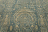 10x13 Blue and Ivory Persian Rug