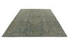10x13 Blue and Ivory Persian Rug
