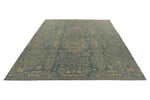10x13 Blue and Ivory Persian Rug