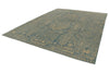 10x13 Blue and Ivory Persian Rug