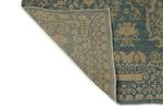 10x13 Blue and Ivory Persian Rug