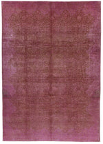 10x14 Purple and Purple Anatolian Traditional Rug