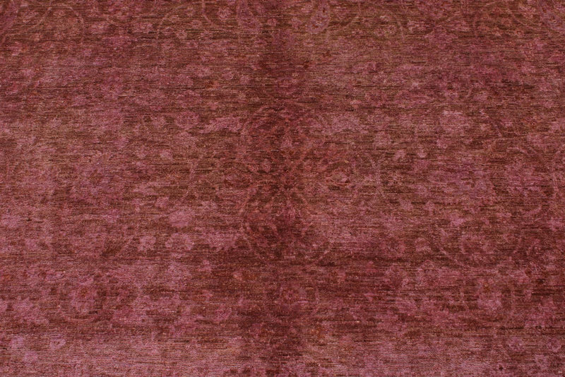 10x14 Purple and Purple Anatolian Traditional Rug