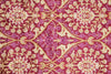 3x10 Purple and Ivory Turkish Silk Runner