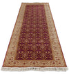3x10 Purple and Ivory Turkish Silk Runner
