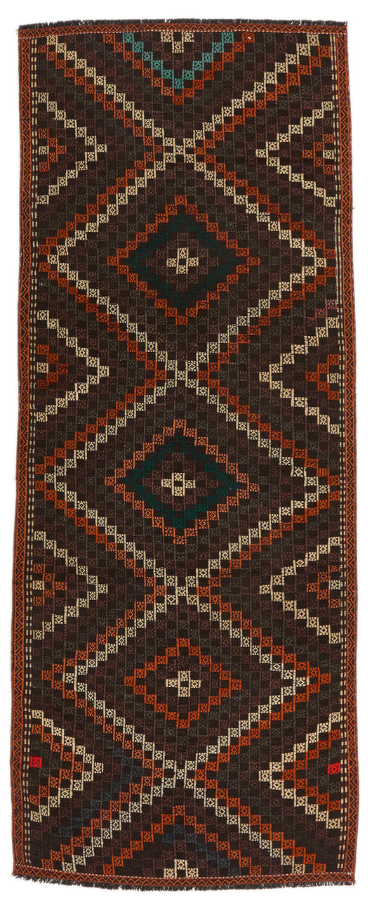 4x9 Multicolor Turkish Tribal Runner