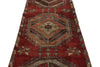 3x11 Red and Multicolor Turkish Tribal Runner